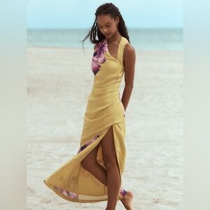 Asymmetric Linen Dress